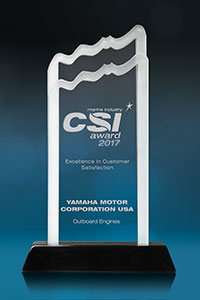 Yamaha, 16 adet Marine Müşteri Memnuniyeti Endeksi (CSI) Ödüllerini kazanan tarihin tek deniz motoru üreticisidir.